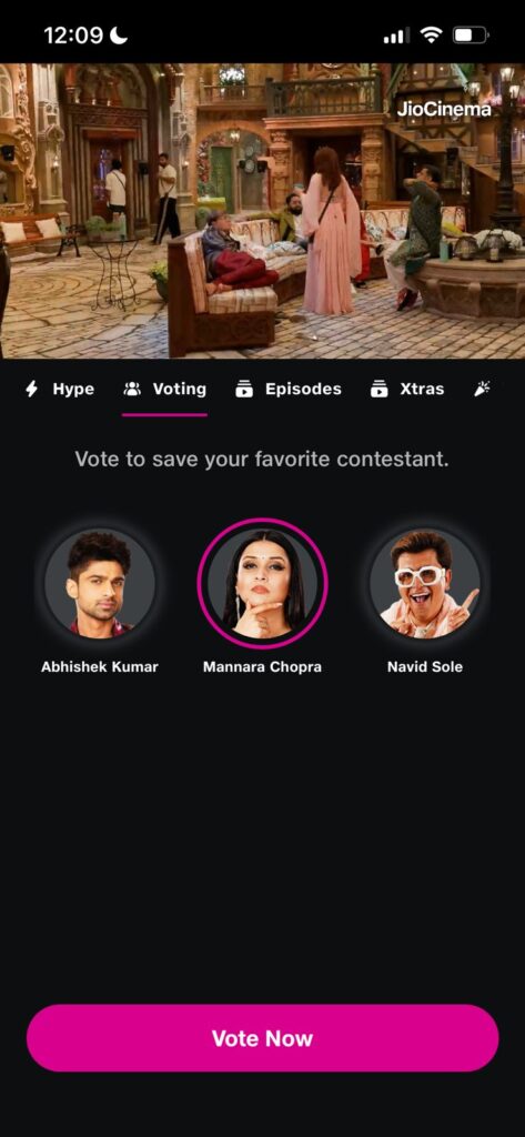 Choose 1 Contestant