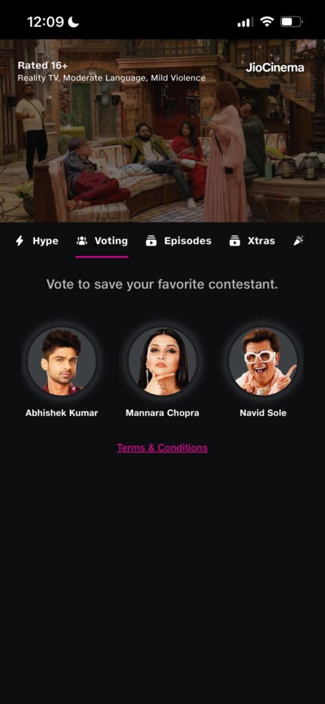 Go to Voting Section
