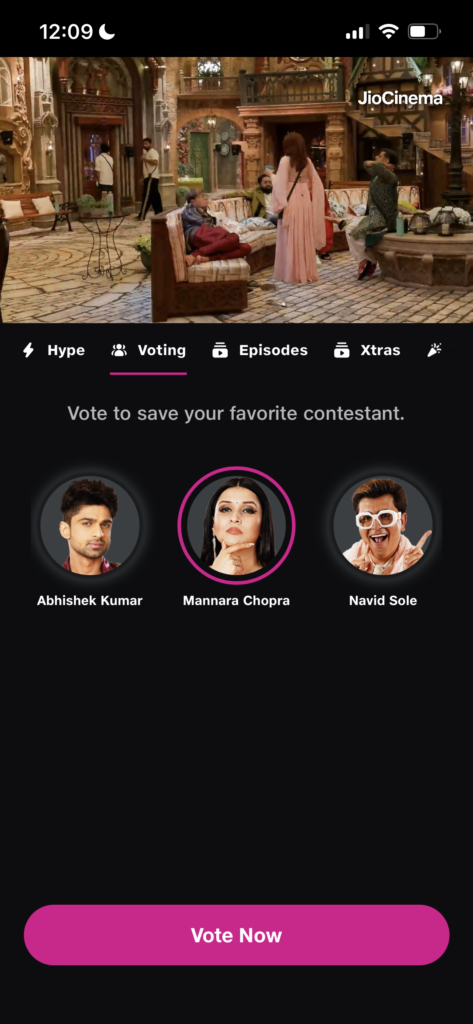 Vote for your favorite contestant to save them