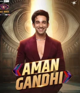 Aman Gandhi Bigg Boss 20 contestant