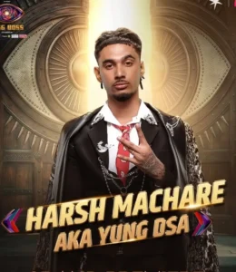 Yung DSA Bigg Boss 20 contestant